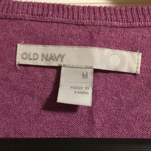 Old Navy purple sweater - Picture 2 of 9
